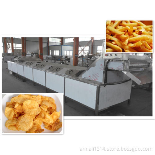 automatic potato chips production line
